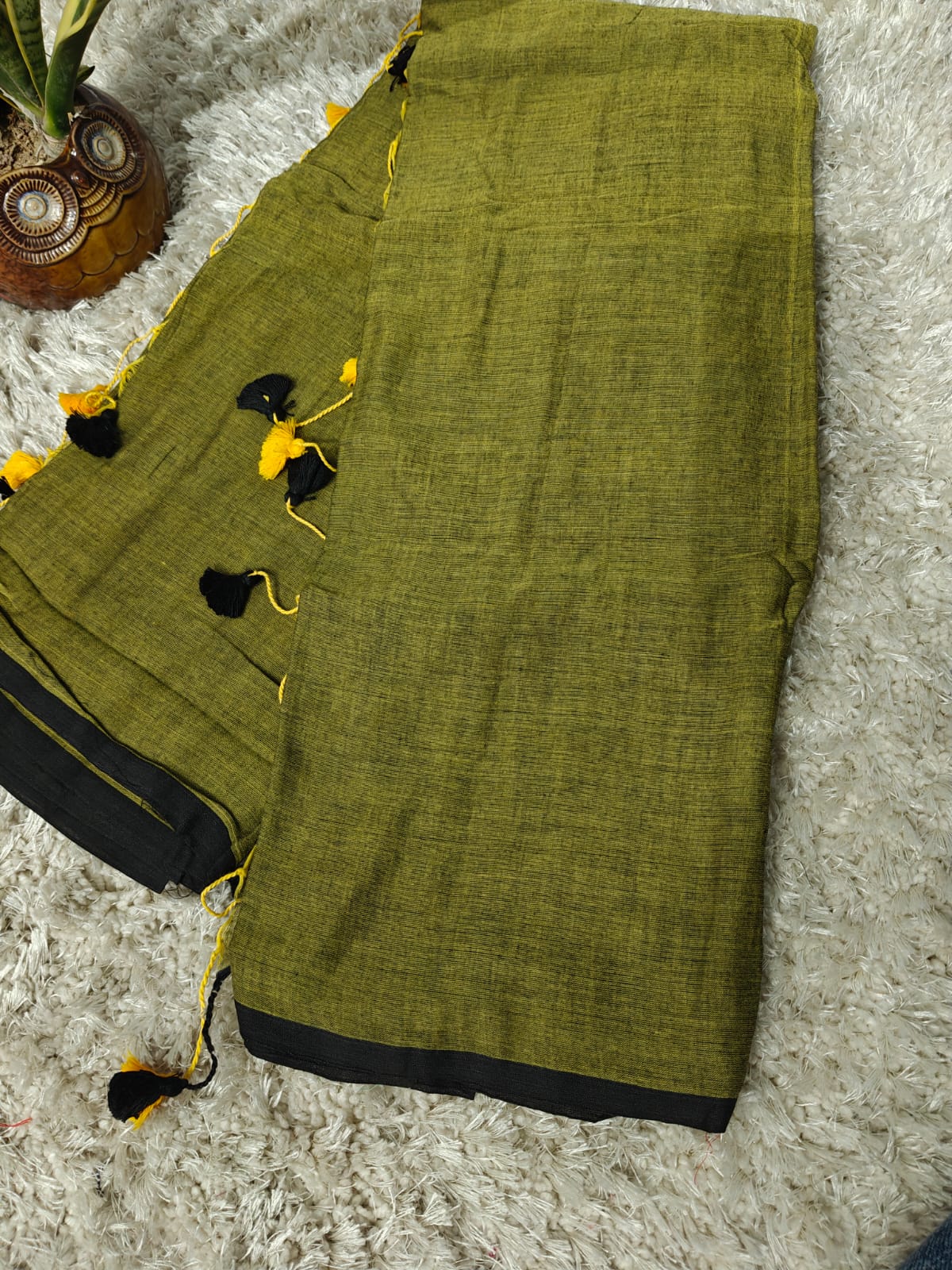 khaddi Cotton Silk Saree
