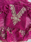 Designer Georgette Suit Set with Gota Patti Work