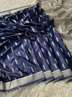 Banarasi katan mashru silk saree