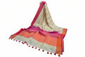 Pure Linen By Linen  Saree With  Blouse