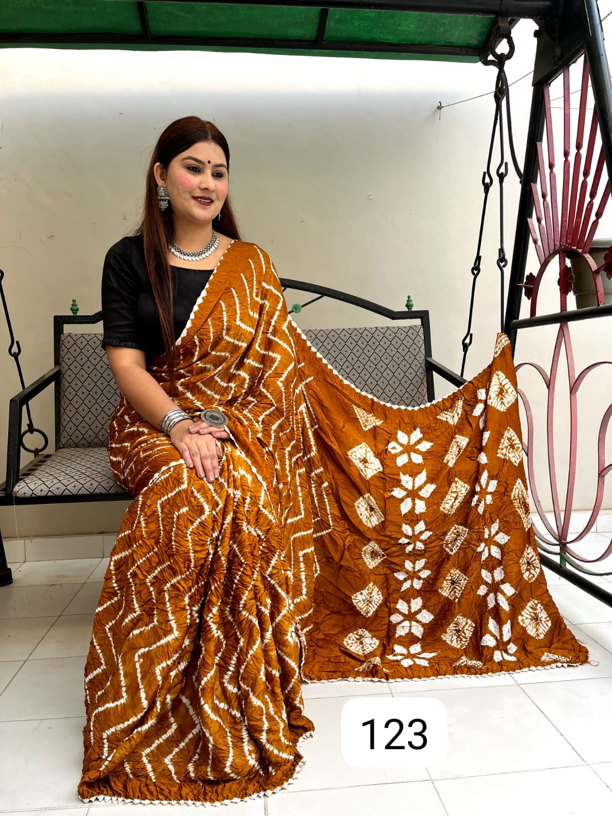 Pure Modal Silk Saree with blouse