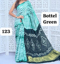 Pure Modal Silk Saree with blouse With Tissue Pallu