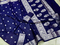 Banarasi  Georgette   Soft  Silk Saree With Zari Work
