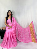 Pure Modal Silk Saree with blouse