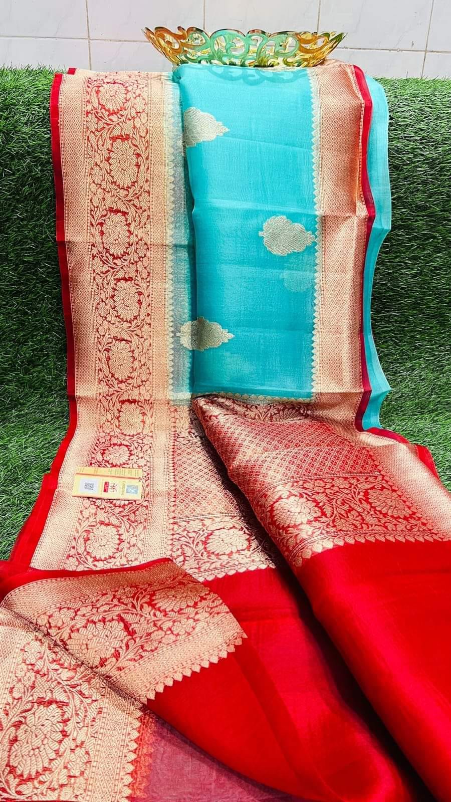 Banarasi Semi kora silk saree