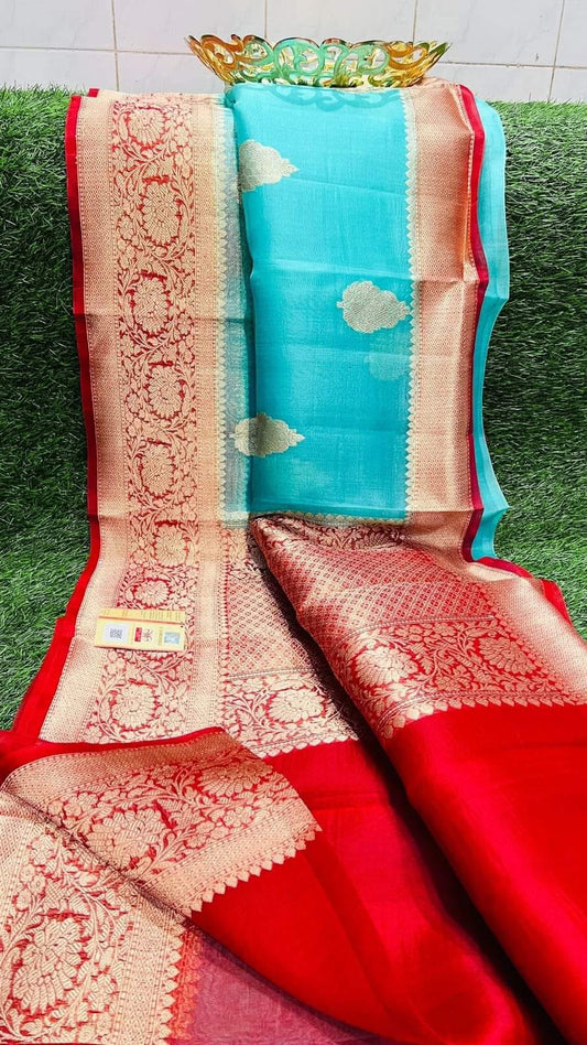 Banarasi Semi kora silk saree