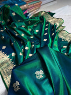 Banarasi Pure katan mashru silk saree With Blouse