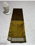 Pure Cotton Silk Mangalagiri Saree With  Blouse .