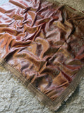 Banarasi Tissue Silk Saree With lace work border