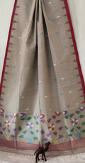 Pure Cotton needle work jamdani Saree