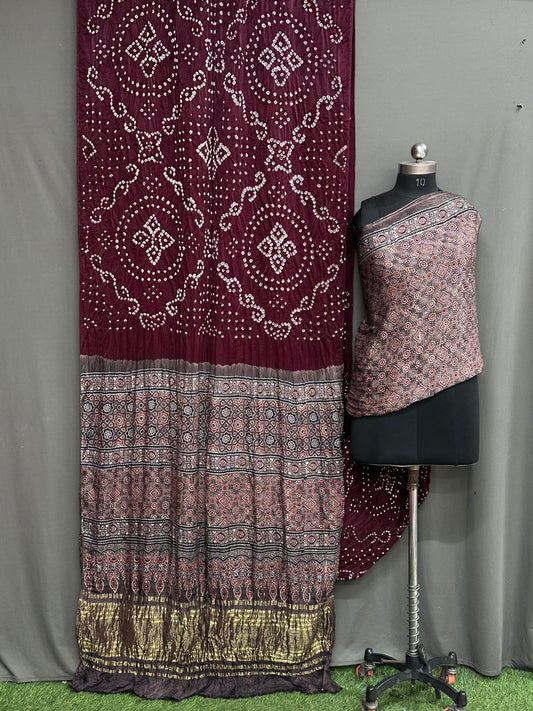 Pure Modal Silk Saree with blouse