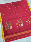 Pure Cotton needle work jamdani Saree