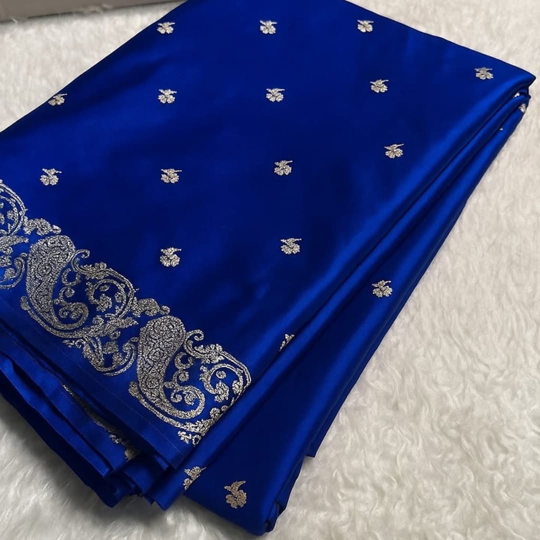 Banarasi katan mashru silk saree