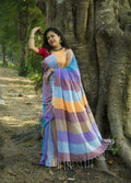 Pure Khaddi Cotton Saree With Blouse