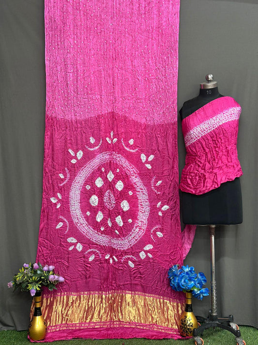 Pure Modal Silk Saree with blouse