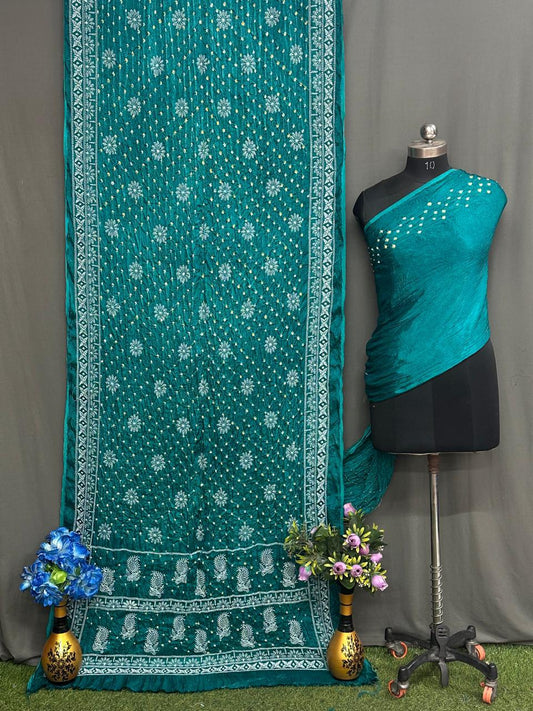 Pure Modal Silk Saree with blouse