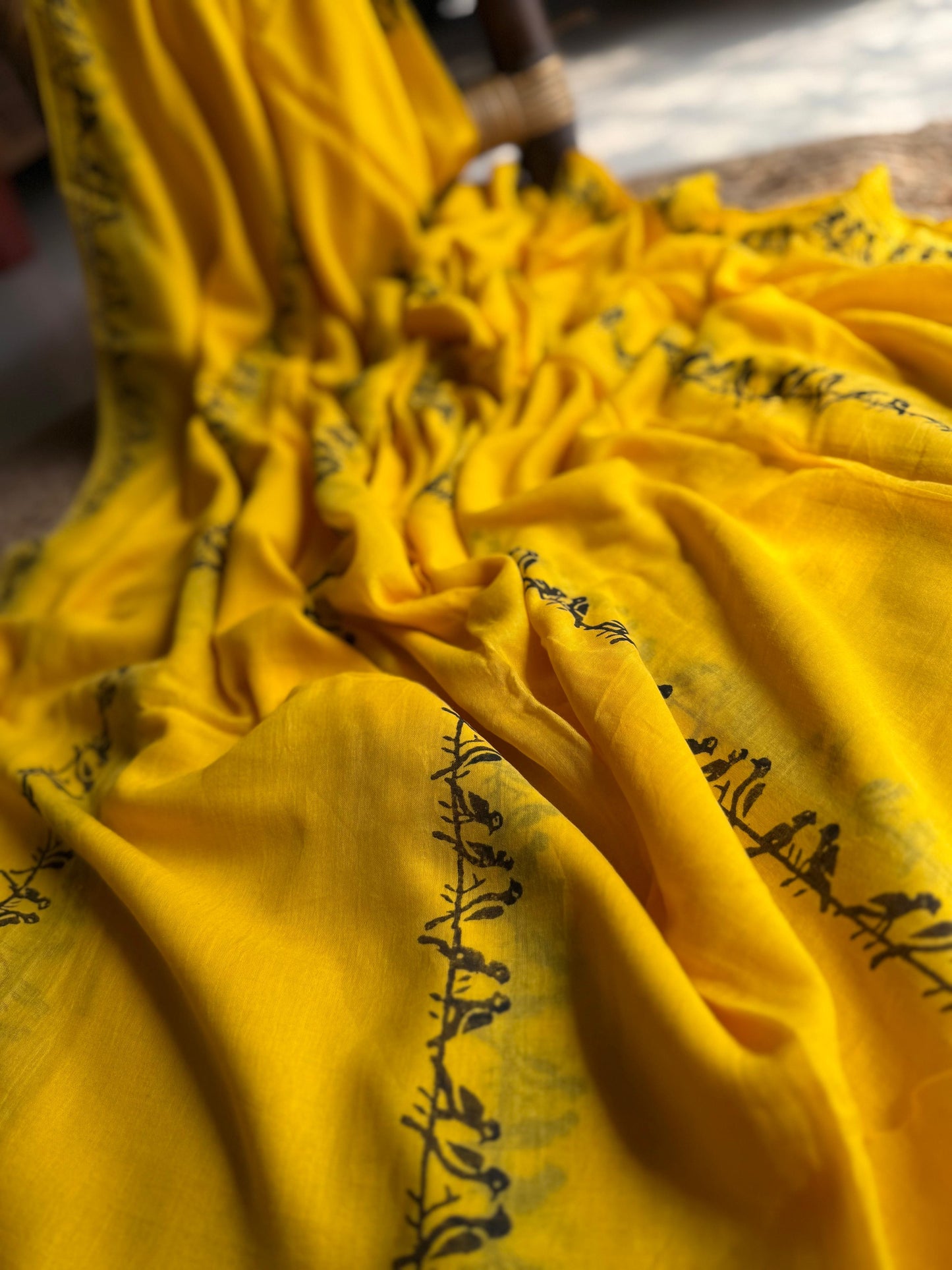Beautiful Cotton Mulmul  Saree
