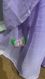 Pure Jaipuri Chiffon Saree