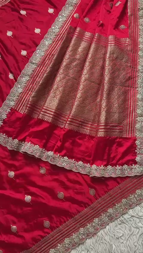 Banarasi premium mashru silk saree