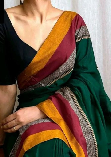 Bengal Narayanpet Cotton Saree