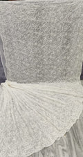 Pure Chiffon Georgette tepchi Jaal work sarees with finest quality intricate chikankari hand embroidery tepchi work