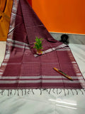 Pure Hand Made Mangala Giri South Cotton Saree With Blouse.
